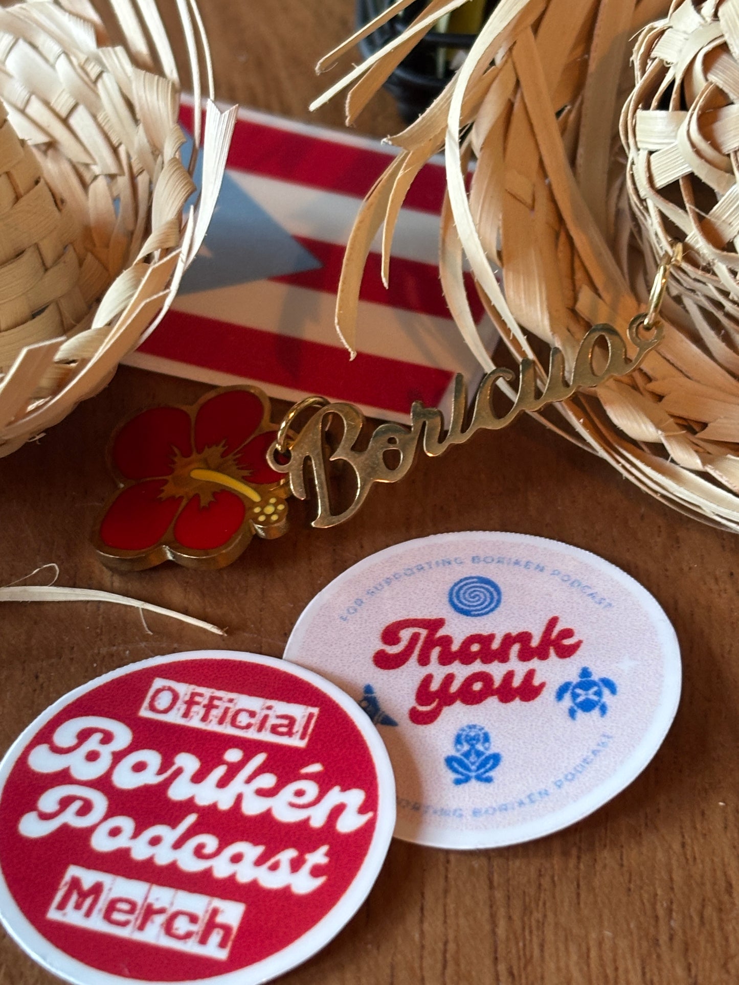 Boricua Pava Earrings 🇵🇷 NEW!